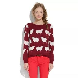 Madewell Sheep in Stockings Wool Blend Sweater